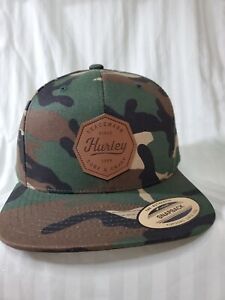 Hurley Men's Tahoe Hat / Cap -Camouflage-  Snapback OSFA
