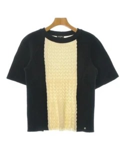 CHANEL Sweatshirt BlackxIvory 34(Approx. XXS) 2200515008067 - Picture 1 of 9