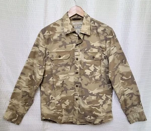 LL Bean Hemd Desert Camo Mid-Heavy Weight hellbraun ungesteckt Style Herren S - Bild 1 von 14