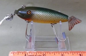Creek Chub Bait Co. #800 Deluxe Wagtail Chub, 2 3/4", GE, C. 1922 - Imagen 1 de 7
