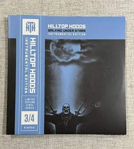 HILLTOP HOODS - Walking Under Stars, Limited Blue Vinyl. Aus Hip Hop, Oz. Rare - Picture 1 of 7