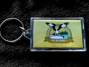 LLAVERO LAKE OSPREY RV RESORT ELBERTA ALABAMA * PLÁSTICO * DOS CARAS * - Imagen 1 de 2