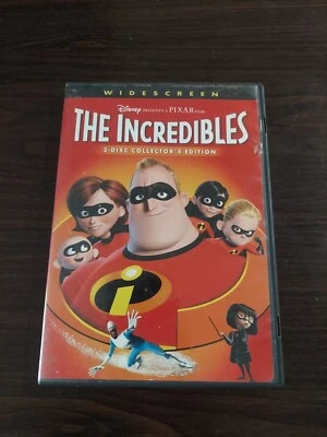The Incredibles (DVD, 2005) Disney Pixar анимационный широкоэкранный набор из 2 дисков - Изображение 1 из 4
