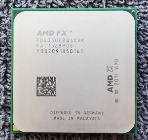 AMD FX 4350 FD4350FRW4KHK Quad Core CPU Processor