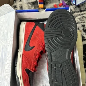 Size 12 - Nike Dunk Pro Sb Mid Red - Picture 1 of 5