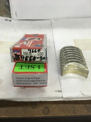 Fits NISSAN ALTIMA QR25DE 2.5 2002-2009 Rod Bearing Set 4B9660-030 12111-53F01 - Image 1 of 2