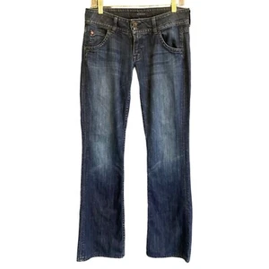 Hudson Jeans Damen 27 Dark Wash Low Rise Signature Bootcut - Bild 1 von 8