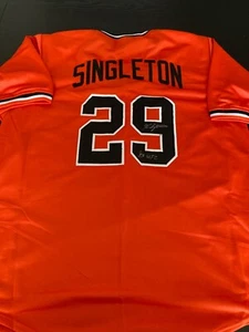 Orioles Ken Singleton signed Jersey with WCOA - Picture 1 of 5