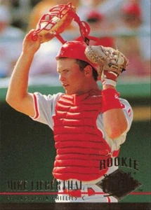 1994 Fleer Ultra Rookie Card Mike Lieberthal Philadelphia Phillies #550 - Picture 1 of 2