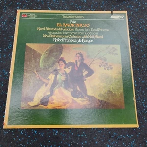 Raphael Fruhbeck De Burgos LP Vinyl Record Falla El Amor Brujo On London - Picture 1 of 4