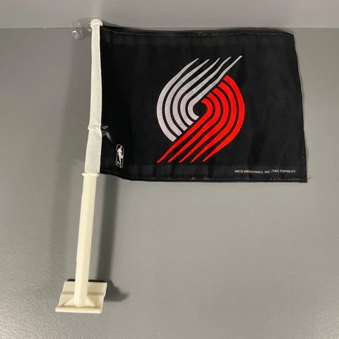Portland Trail Blazers NBA Basketball Car Window Flag Red Black Team Logo Sports Cover