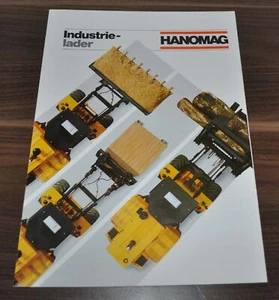 1987 Hanomag Industrielader Wheel Loader Brochure Prospekt - Picture 1 of 6