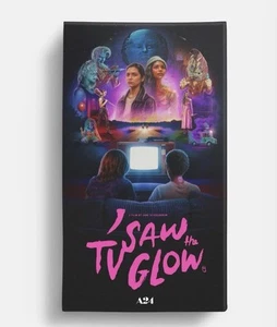 A24 I Saw the TV Glow Limited Edition VHS With 4 Collectible Cards IN HAND - Picture 1 of 1