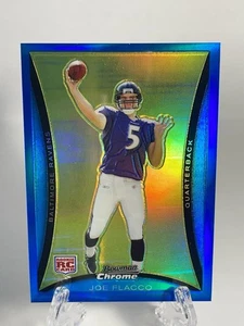 Bowman Chrome 2008 - Joe Flacco #BC61 refractor azul/150 (RC) - Imagen 1 de 2