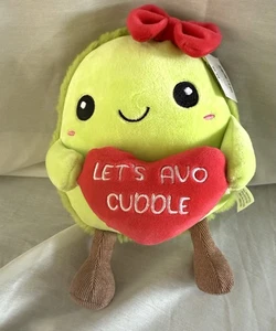 Let's Avo Cuddle Valentine's Day Avocado Heart Stuffed Plush - Picture 1 of 2