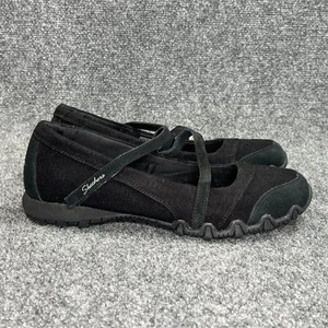Zapatos Skechers Motociclista Mary Jane Para Mujer Talla 9 Negros Atléticos Calce Relajado Memoria - Imagen 1 de 13