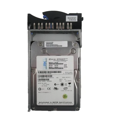 146GB SCSI (80 Pin Ultra-320) 3.5" 15K (With Caddy) HDD - 90P1385 - Image 1 of 3