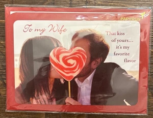 PAPYRUS Valentine 3D Greeting Card New With Envelope - Picture 1 of 3