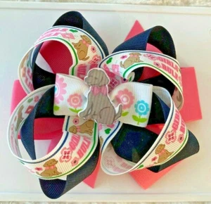 Beautiful Handmade Girls Rule Inspired Hair Bow for girls - Picture 1 of 2