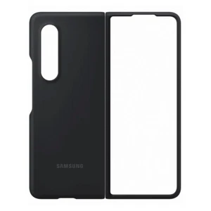 Samsung Galaxy Fold 3 Silicone Cover EF-PF926TBEGWW - Black - Picture 1 of 5
