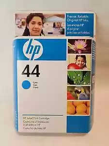 NEW GENUINE - HP 44 CYAN INK CARTRIDGE - 51644C Sealed Box 07/07 - Picture 1 of 1
