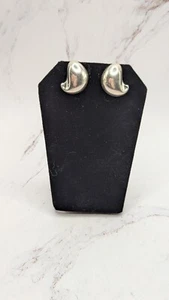 Pendientes vintage Christian Dior 925 con forma de lágrima/frijol de ley - Alemania - Imagen 1 de 22