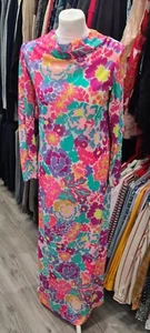 Rare Vintage 1960s Dress By Designer Colin Glascoe For Liberty Of London - Picture 1 of 4