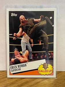 2015 Topps WWE Heritage #18 NXT Called Up Erick Rowan - Picture 1 of 2