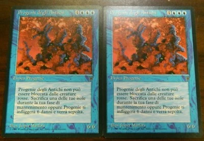 MTG Italian Legends Elder Spawn x2 Blue Rare Unplayed - NM Condition - Image 1 of 2