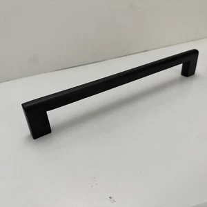 Emtek 87004US19 Center Trail Appliance Pull  Black 12" Center Matte Black - Picture 1 of 9