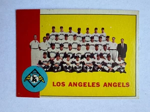 1963 Topps Los Angeles Angels Team Card #39 EX (Nice Looking Card!) - Picture 1 of 2