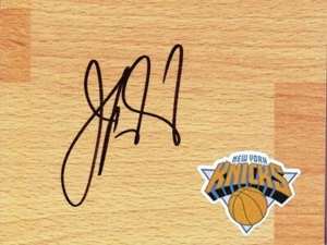 Pavimento firmato New York Knicks Jason Kidd certificato di autenticità - Foto 1 di 1