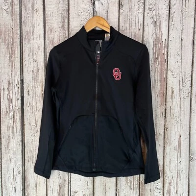 Oklahoma Sooners Full Zip Lightweight Jacket w/Pockets Size Small NWT - Image 1 of 4