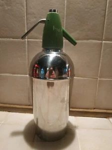 Ancien Syphon pour eau de Seltz chromé - Picture 1 of 4