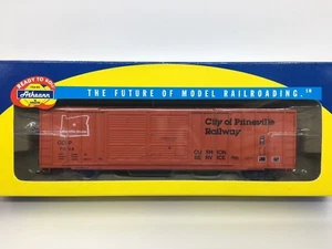 HO Athearn RTR 92921 City of Prineville 50’ FMC Offset DD Boxcar COP #7264 - Picture 1 of 9