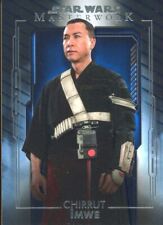 Star Wars Masterwork 2020 Blue Base Card #100 Chirrut Imwe