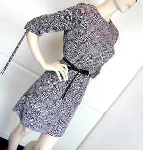 H&M Damen Kleid Minikleid Boho Tunika Blogger Mini Etuikleid Party Animal Gr 40 - Bild 1 von 18