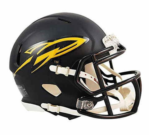 Toldeo Rockets Mini Speed Replica Helmet [NEW] NCAA Miniature Desk Office Cover