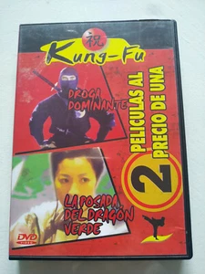 Kung-Fu Droga Dominante + Posada Del dragon Verde - DVD Español Region All Am - Imagen 1 de 4