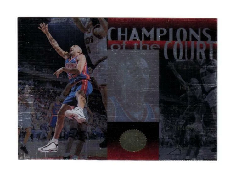1995-96 Upper Deck SP Championship Champions of the Court #C8 Grant Hill Pistons - Image 1 of 1