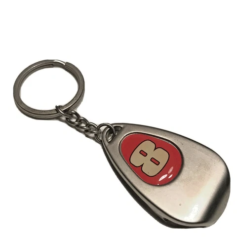 Dale Earnhardt Sr # 8 Bottle Opener Key Chain Nascar 2” Stainless J6830 Cover