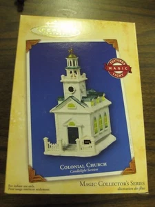 2004 Keepsake Ornament ~ Candlelight Colonial Church # 7 - Picture 1 of 3