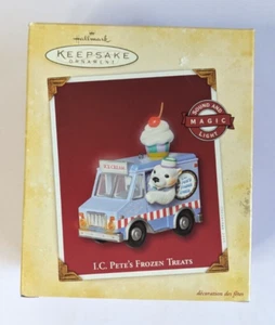 Hallmark IC Pete's Camión de Helados Adorno de Navidad Magic Sound & Light 2005 - Imagen 1 de 14