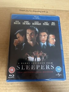 Sleepers (1996) UK Blu Ray NEW & SEALED Brad Pitt, Dustin Hoffman Robert De Niro - Picture 1 of 3