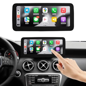 Navegador inalámbrico con pantalla táctil Carplay para Benz W176 CLA C117 X117 X156 B W246 NTG4. - Imagen 1 de 14