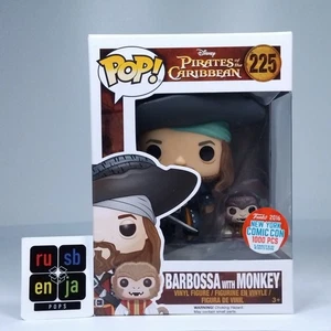 Funko Pop! Filme Fluch der Karibik Barbossa mit Affe NYCC 1.000 Teile #225 - Bild 1 von 6