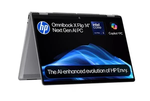 HP OmniBook X Flip 14" 2-in-1 Laptop Intel Core Ultra 5 226V 16GB RAM 512GB SSD - Picture 1 of 15