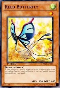 Reed Butterfly Common Starstrike Blast YuGiOh Card - Picture 1 of 1
