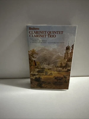 Brahms Clarinet Quintet & Trio Cassette Tape Vintage Rare Free UK Postage - Image 1 of 3