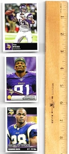 5 Minnesota Vikings (2,75" x 2") Aufkleber & 1 Vikings McDonalds Kratzer - Bild 1 von 13